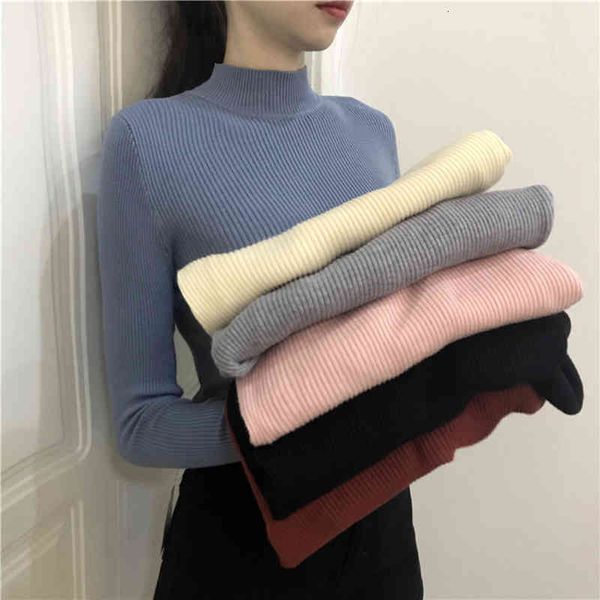 women's sweaters female sweater winter , casual loose pullover high turtleneck, smooth female knitted for girls sh8v, White;black
women's sweaters female sweater winter , casual loose pullover high turtleneck, smooth female knitted for girls sh8v, White;black