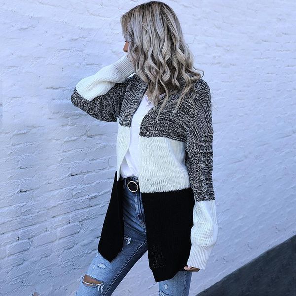 women's knits & tees cardigan for women knitted long sleeve v neck open front sweaters color blocked ladies winter spring clothes grey, White
women's knits & tees cardigan for women knitted long sleeve v neck open front sweaters color blocked ladies winter spring clothes grey, White