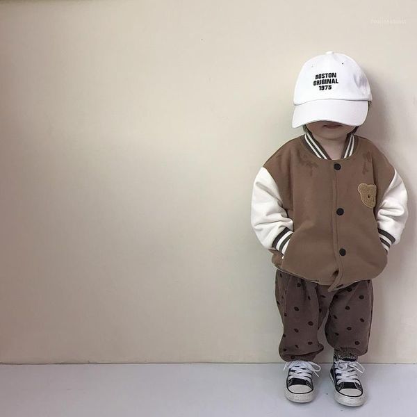 jackets children's bomber jacket for boys fashion girls bear pattern coat 2021 autumn korean kids cotton outerwear baby clothes1, Blue;gray
jackets children's bomber jacket for boys fashion girls bear pattern coat 2021 autumn korean kids cotton outerwear baby clothes1, Blue;gray
