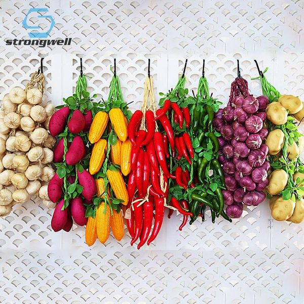 strongwell simulation green vegetable skewers fruit string home wall hanging decorative restaurant decoration party
strongwell simulation green vegetable skewers fruit string home wall hanging decorative restaurant decoration party