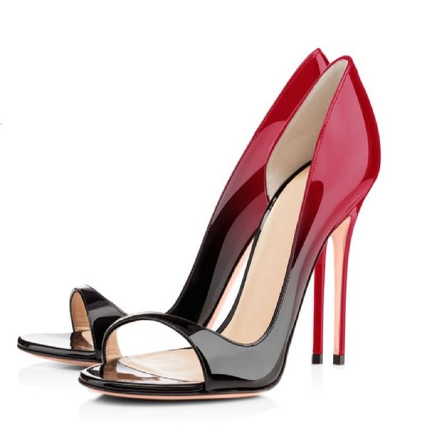 slippers summer fish mouth fine with super high heel color matching banquet dress female sandals large size stage bridesmaid weddi, Black
slippers summer fish mouth fine with super high heel color matching banquet dress female sandals large size stage bridesmaid weddi, Black
