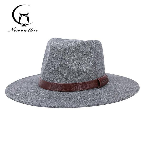 wide brim hats winter autumn woollen cloth cashmere women men ladies fedoras jazz hat european american round caps bowler, Blue;gray
wide brim hats winter autumn woollen cloth cashmere women men ladies fedoras jazz hat european american round caps bowler, Blue;gray