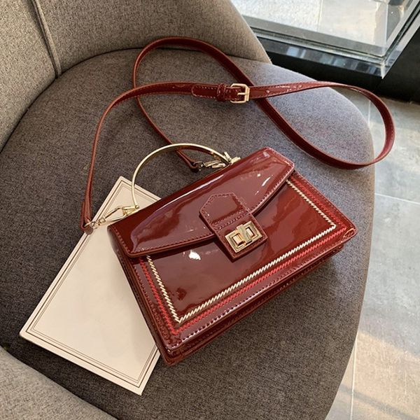 2020 new fashion women -patent leather cross-body bag temperament handbag wild shoulder women's small square c
2020 new fashion women -patent leather cross-body bag temperament handbag wild shoulder women's small square c