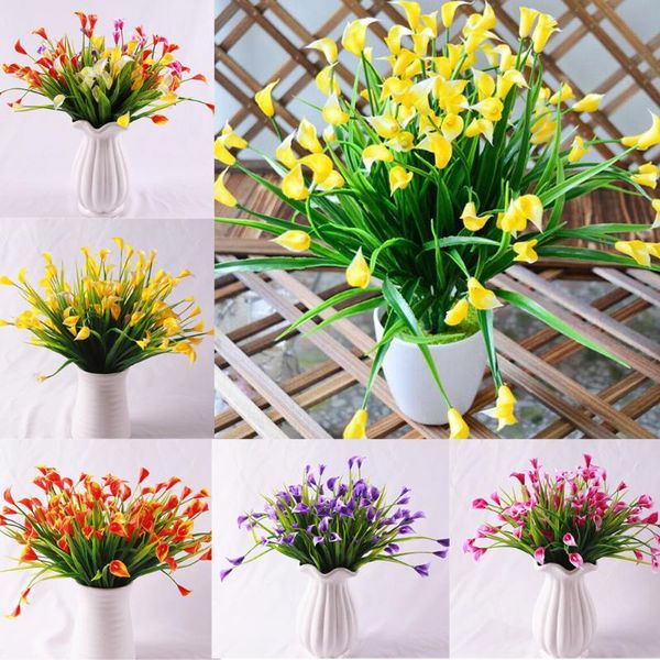 decorative flowers & wreaths beautiful mini artificial calla flower bouquet with leaf plastic fake lily aquatic plants diy home room decorat
decorative flowers & wreaths beautiful mini artificial calla flower bouquet with leaf plastic fake lily aquatic plants diy home room decorat