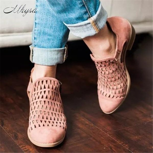 summer ladies sandals fashion buckle chunky heel mesh women's pointed mid comfortable zapatos de mujer, Black
summer ladies sandals fashion buckle chunky heel mesh women's pointed mid comfortable zapatos de mujer, Black