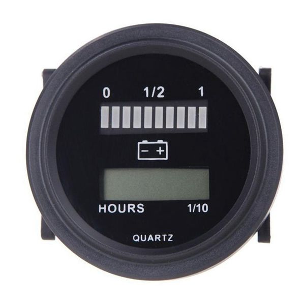 watering equipments 12v/24v/36v/48v/72v led digital battery status charge indicator with hour meter gauge black
watering equipments 12v/24v/36v/48v/72v led digital battery status charge indicator with hour meter gauge black