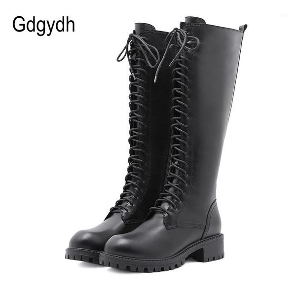 boots gdgydh 2021 winter s women ankle round toe square low heels lace-up female knee-high-boots size 35-40 drop1, Black
boots gdgydh 2021 winter s women ankle round toe square low heels lace-up female knee-high-boots size 35-40 drop1, Black