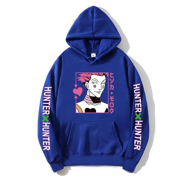 men's hoodies & sweatshirts de anime japonês caçador x pullovers das mulheres dos homens moletons killua zoldyck hisoka 90s, Black
men's hoodies & sweatshirts de anime japonês caçador x pullovers das mulheres dos homens moletons killua zoldyck hisoka 90s, Black