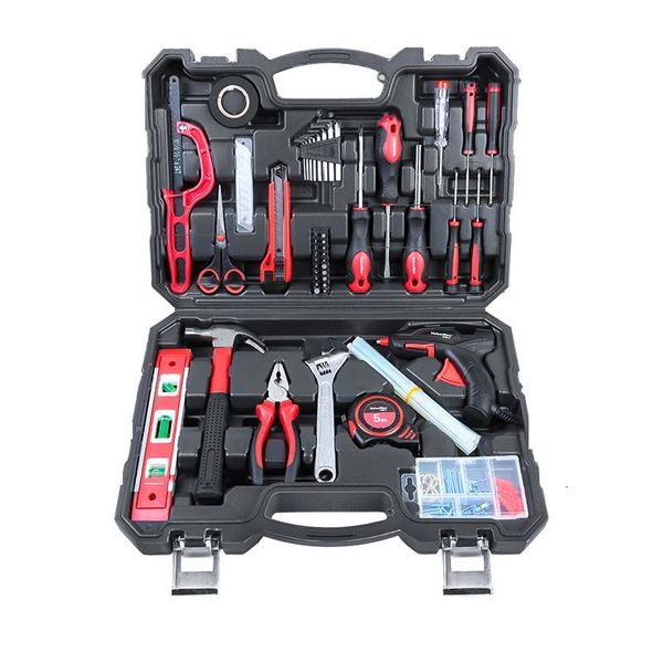 professional hand tool sets 166 of multifunctional woodworking electrician household electric drill set hardware repair box
professional hand tool sets 166 of multifunctional woodworking electrician household electric drill set hardware repair box
