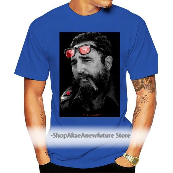 

men's t-shirts el caballo t shirt cuba kuba guerilla raf che guevara demo hero fidel castro 011072, White;black