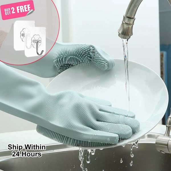 pair dishwashing gloves silicone dish washing kitchen cleaning household tools for clean car pet brush glove disposable
pair dishwashing gloves silicone dish washing kitchen cleaning household tools for clean car pet brush glove disposable