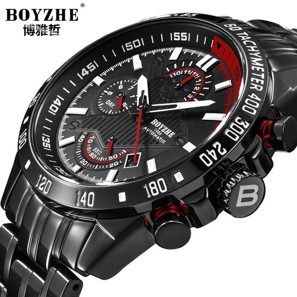wristwatches boyzhe sports automatic mechanical watch men mens watches military waterproof calendar reloj hombre male gifts, Slivery;brown
wristwatches boyzhe sports automatic mechanical watch men mens watches military waterproof calendar reloj hombre male gifts, Slivery;brown
