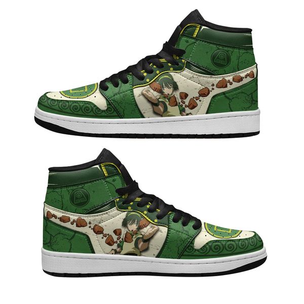 custom anime shoes for men women diy casual sneakers youth classic jumpmen 1s fashion design the last airbender green 
custom anime shoes for men women diy casual sneakers youth classic jumpmen 1s fashion design the last airbender green