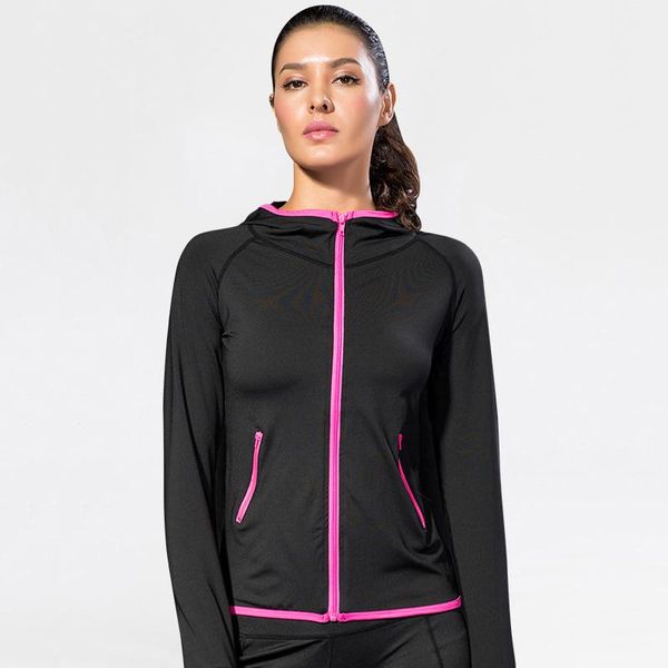 running jackets color-blocking zipper sports hoody women jacket fitness yoga training thin outdoor long-sleeved top, Black;red
running jackets color-blocking zipper sports hoody women jacket fitness yoga training thin outdoor long-sleeved top, Black;red