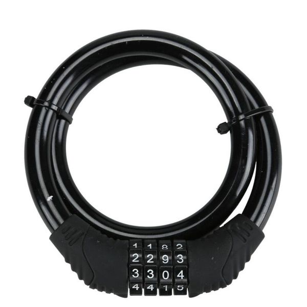 bike locks combination number code bicycle cycle lock 12mm x 650mm steel cable chain anti-theft mountain accessories