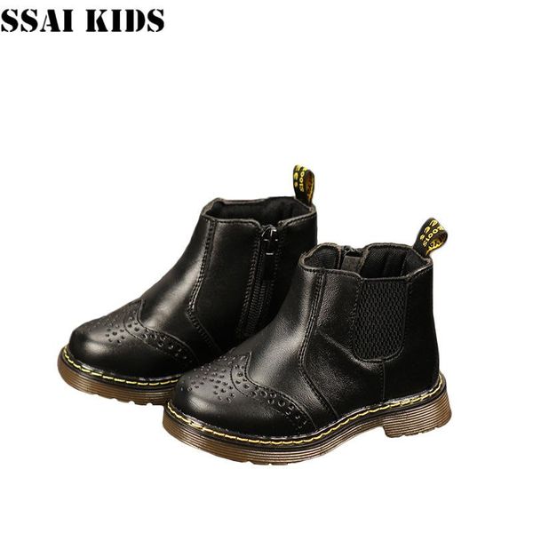 ssai kids 2021 winter new baby leather boots boys girls ankle boots children plus velvet cotton baby girl, Black;grey
ssai kids 2021 winter new baby leather boots boys girls ankle boots children plus velvet cotton baby girl, Black;grey
