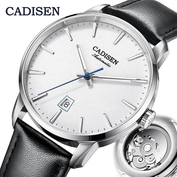 wristwatches cadisen mechanical watch men luminous business automatic watches mens nh35 movement relogio masculino, Slivery;brown
wristwatches cadisen mechanical watch men luminous business automatic watches mens nh35 movement relogio masculino, Slivery;brown