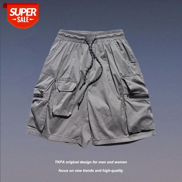 tkpa multi-pocket functional tooling five-point pants men's casual flow solid color quick-drying shorts elastic waist #ou3u, Black
tkpa multi-pocket functional tooling five-point pants men's casual flow solid color quick-drying shorts elastic waist #ou3u, Black