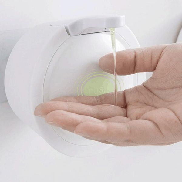liquid soap dispenser 350ml wall mounted punching plastic sanitizer shampoo for bathroom kitchen el wj817
liquid soap dispenser 350ml wall mounted punching plastic sanitizer shampoo for bathroom kitchen el wj817