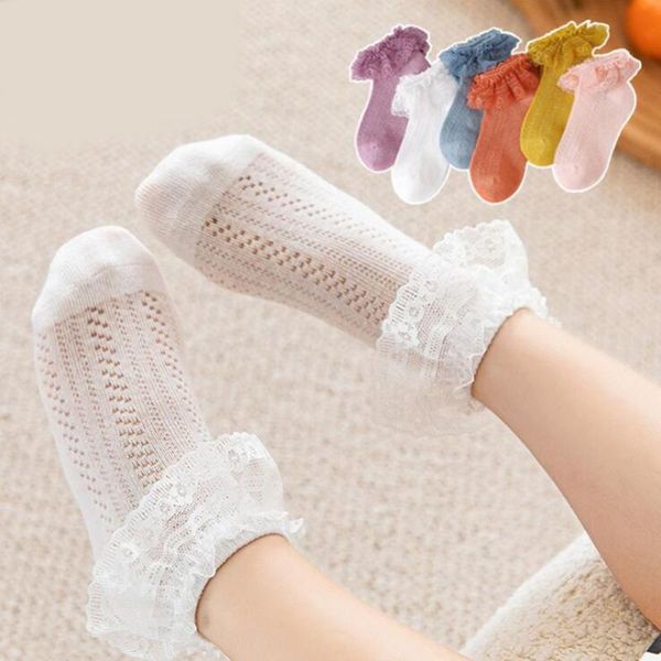 summer girls short mesh socks cotton breathable born baby ruffles lace toddler ankle children sports, Pink;yellow
summer girls short mesh socks cotton breathable born baby ruffles lace toddler ankle children sports, Pink;yellow