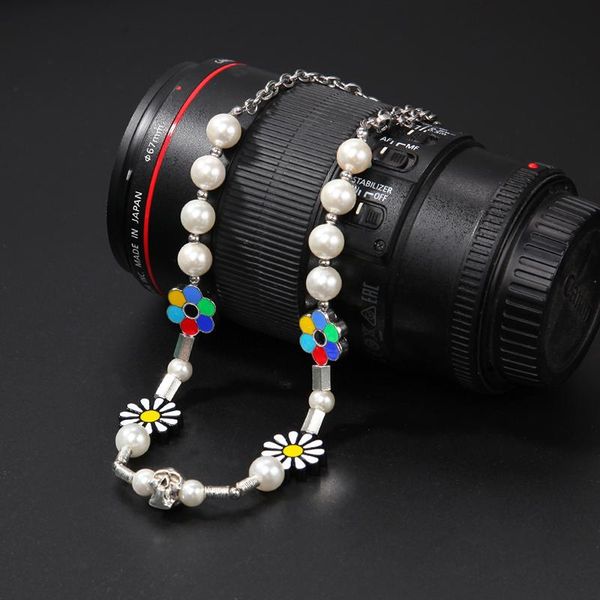 chains fashion bohemian colorful short daisy pearl necklace collar jewelry hip hop rap for men and women sweater gift, Silver
chains fashion bohemian colorful short daisy pearl necklace collar jewelry hip hop rap for men and women sweater gift, Silver