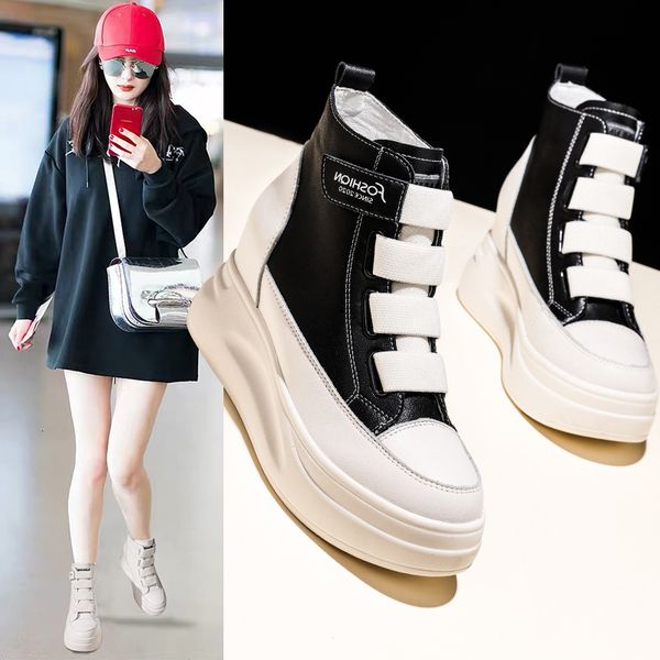 sandals thick bottom, increased muffin bottom casual tide to help single shoes female autumn fashion high heels, Black
sandals thick bottom, increased muffin bottom casual tide to help single shoes female autumn fashion high heels, Black