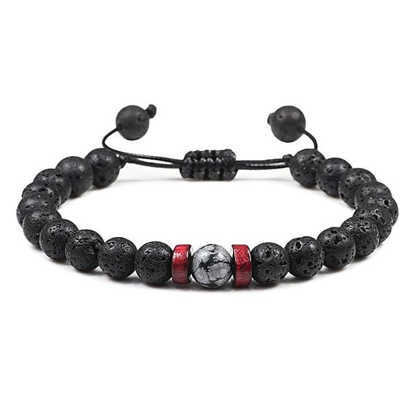 beaded, strands natural lava rock stone beads chakra men bracelet tibetan buddha diffuser adjustable braided bracelets homme charm jewelry g, Black
beaded, strands natural lava rock stone beads chakra men bracelet tibetan buddha diffuser adjustable braided bracelets homme charm jewelry g, Black