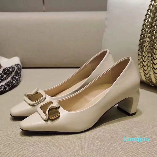 designer- women shoes 5.5cm genuine leather beige black gold buckle kitten chunky heels shoes lamb skin work fashion
designer- women shoes 5.5cm genuine leather beige black gold buckle kitten chunky heels shoes lamb skin work fashion