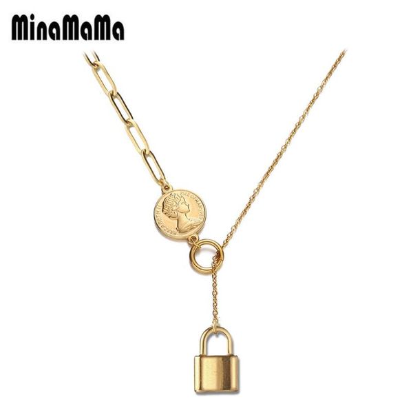 style stainless steel coin padlock pendant necklace for women lock choker hip hop jewelry necklaces, Silver
style stainless steel coin padlock pendant necklace for women lock choker hip hop jewelry necklaces, Silver
