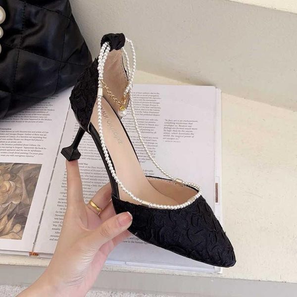 sandals women 2021 spring summer shoes fashion string bead high heels ladies elegant party dress, Black
sandals women 2021 spring summer shoes fashion string bead high heels ladies elegant party dress, Black