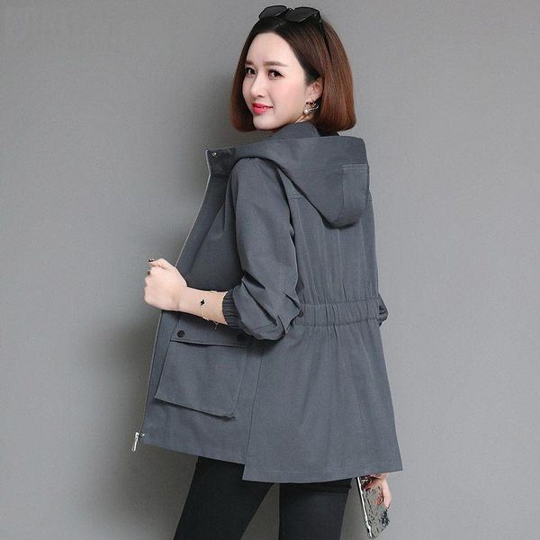 women's trench coats large size 4xl windbreaker pocket outerwear 2021 fashion waist spring autumn coat loose hooded female, Tan;black
women's trench coats large size 4xl windbreaker pocket outerwear 2021 fashion waist spring autumn coat loose hooded female, Tan;black