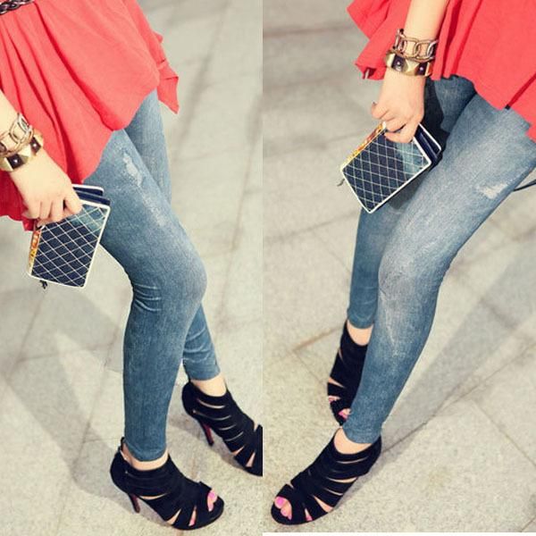 women's leggings full styles women elastic faux legging skinny pencil denim pants jeans woman leggingsjeans with real pictrue l-1484, Black
women's leggings full styles women elastic faux legging skinny pencil denim pants jeans woman leggingsjeans with real pictrue l-1484, Black