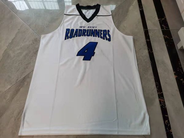 custom basketball jersey men youth women #4 new jersey roadrunners kyrie irving white color alternate high school throwback size s-2xl or an, Black
custom basketball jersey men youth women #4 new jersey roadrunners kyrie irving white color alternate high school throwback size s-2xl or an, Black