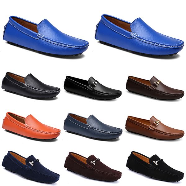 leathers doudous men casual driving shoes breathable soft sole light tans blacks navys whites blue silver yellows grey footwear all-match ou, Black
leathers doudous men casual driving shoes breathable soft sole light tans blacks navys whites blue silver yellows grey footwear all-match ou, Black