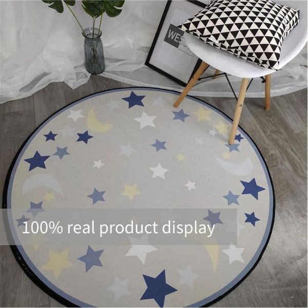 carpets gray carpet with starts round kids room cartoon play for children nordic bedroom bedside rug soft non-slip mat
carpets gray carpet with starts round kids room cartoon play for children nordic bedroom bedside rug soft non-slip mat
