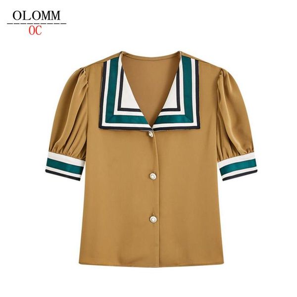 women's blouses & shirts olomm short sleeve shirt commute d0a27 summer bubble sleeves, White
women's blouses & shirts olomm short sleeve shirt commute d0a27 summer bubble sleeves, White
