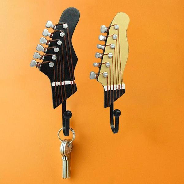 hooks & rails 3pcs guitar head shape resin wall mounted clothes hat scarf sundries hanger keys rack livingroom decor creative tools 2021
hooks & rails 3pcs guitar head shape resin wall mounted clothes hat scarf sundries hanger keys rack livingroom decor creative tools 2021