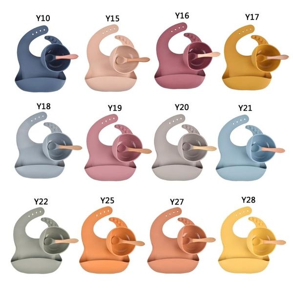 bibs & burp cloths 3pcs baby feeding set silicone tableware kids waterproof bib bowl spoon dishes 69he
bibs & burp cloths 3pcs baby feeding set silicone tableware kids waterproof bib bowl spoon dishes 69he