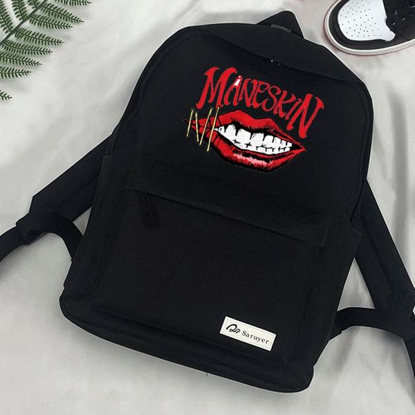 backpack maneskin shoulder travel lapcanvas for teenagers school bagpack fashion casual back bag pack boys girls sac a dos
backpack maneskin shoulder travel lapcanvas for teenagers school bagpack fashion casual back bag pack boys girls sac a dos