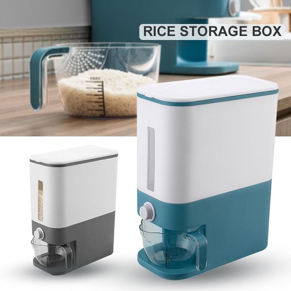 storage bottles & jars 12kg automatic plastic cereal dispenser box with measuring cup kitchen rice grain container organizer bom666
storage bottles & jars 12kg automatic plastic cereal dispenser box with measuring cup kitchen rice grain container organizer bom666