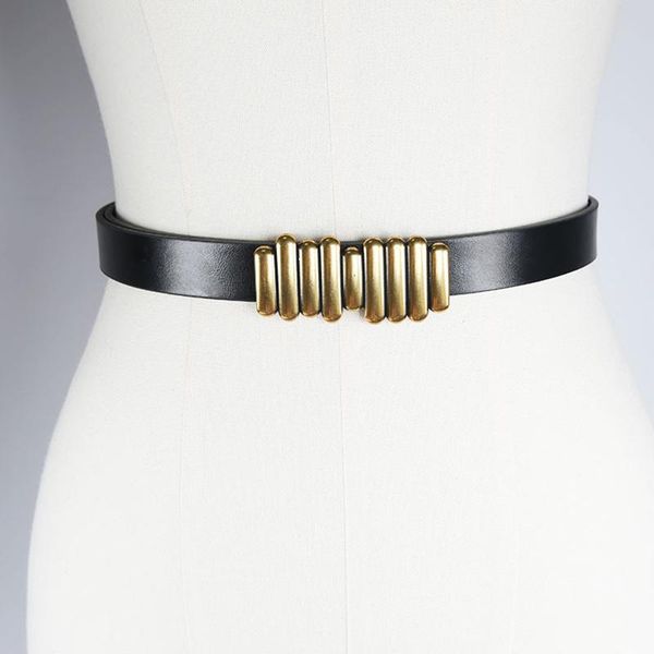 belts women pu leather belt with alloy smooth buckle casual jeans pants dress waistband waist strap retro adjustable thin, Black;brown
belts women pu leather belt with alloy smooth buckle casual jeans pants dress waistband waist strap retro adjustable thin, Black;brown