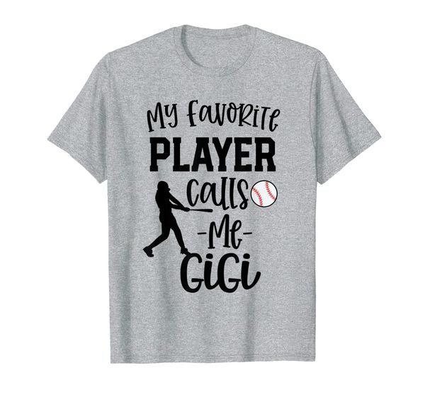 gigi grandma baseball my favorite player calls me t-shirt, White;black
gigi grandma baseball my favorite player calls me t-shirt, White;black