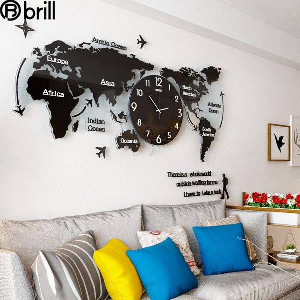 luxury 3d wall clock creative modern acrylic large luminous clocks home decor living room decoration
luxury 3d wall clock creative modern acrylic large luminous clocks home decor living room decoration
