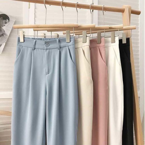 women's pants & capris obrix female light casual mid waist ankle length zipper office lady streetwear trousers for women, Black;white
women's pants & capris obrix female light casual mid waist ankle length zipper office lady streetwear trousers for women, Black;white
