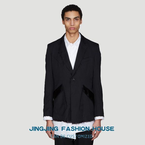 men's suits & blazers s-6xl2021 spring and autumn handmade tailored leisure suit., White;black
men's suits & blazers s-6xl2021 spring and autumn handmade tailored leisure suit., White;black