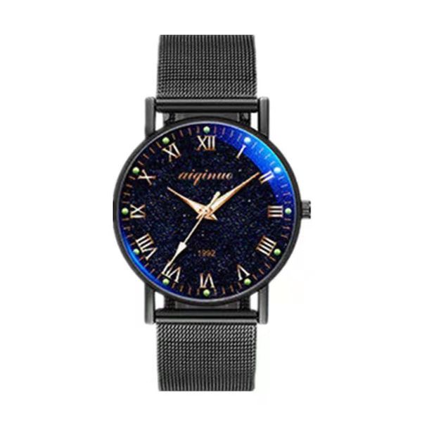 wristwatches fashion ladies quartz watch ultra-thin simple rose gold starry sky dial luminous waterproof milan braided mesh strap, Slivery;brown
wristwatches fashion ladies quartz watch ultra-thin simple rose gold starry sky dial luminous waterproof milan braided mesh strap, Slivery;brown