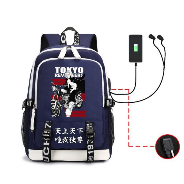backpack tokyo revengers canvas casual usb charging headphone cartoon travel lapbag teenager zip schoolbag student packsack
backpack tokyo revengers canvas casual usb charging headphone cartoon travel lapbag teenager zip schoolbag student packsack