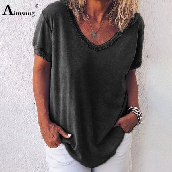 women's t-shirt 2021 plus size 5xl women leisure casual ladies short sleeve v-neck tshirt solid black gray summer loose tee shirt femm, White
women's t-shirt 2021 plus size 5xl women leisure casual ladies short sleeve v-neck tshirt solid black gray summer loose tee shirt femm, White