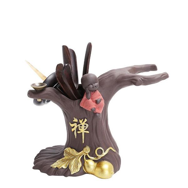 fragrance lamps buddha backflow incense burner ceramic cone sticks holder home decor zen ornaments meditation the small monk censer gift
fragrance lamps buddha backflow incense burner ceramic cone sticks holder home decor zen ornaments meditation the small monk censer gift