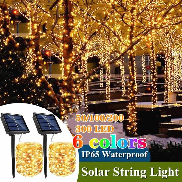 solar lamps led outdoor string lights waterproof fairy christmas garden garland lamp wedding party decor 50/100/200
solar lamps led outdoor string lights waterproof fairy christmas garden garland lamp wedding party decor 50/100/200